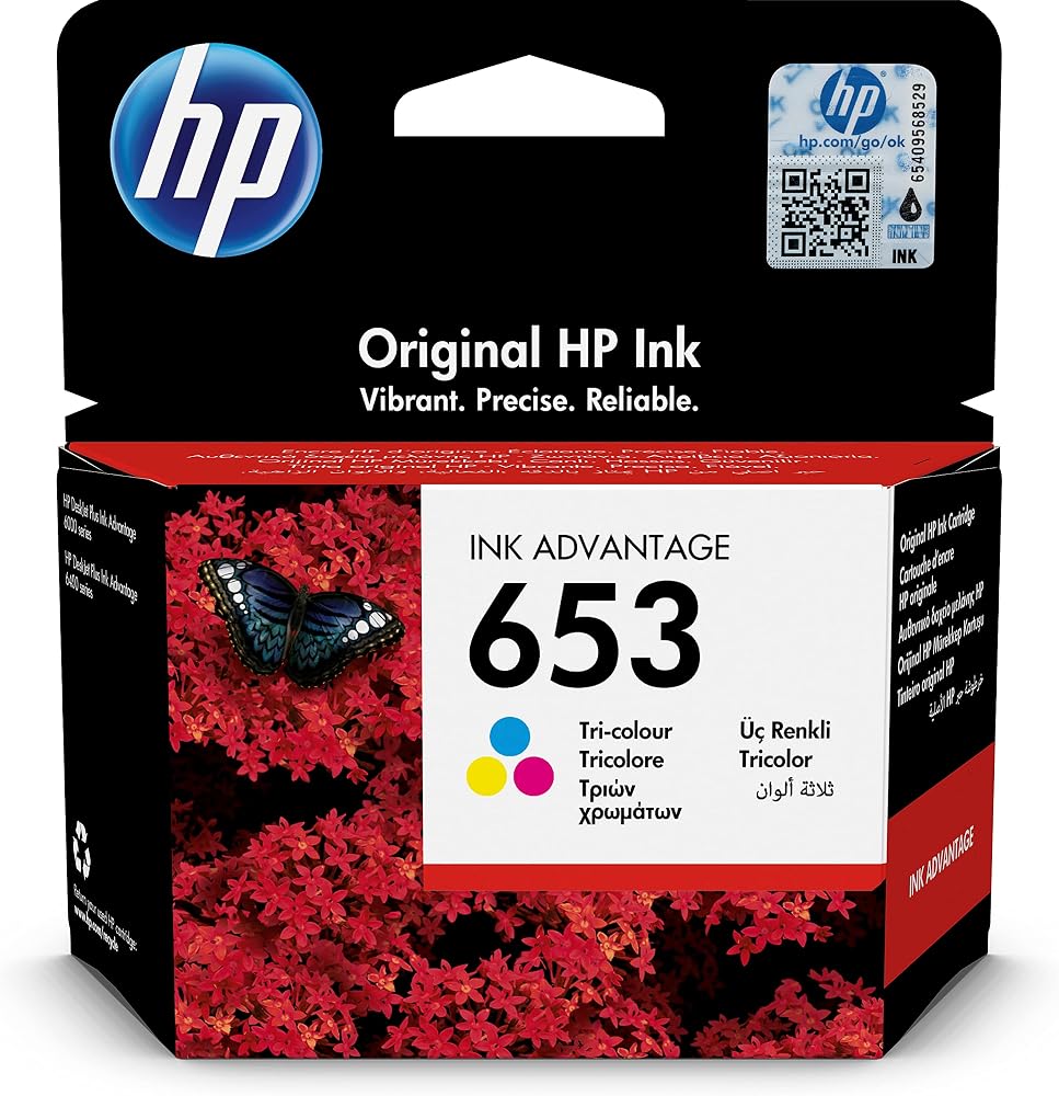 HP 653 Renkli Mürekkep Kartuş 200 Sayfa (3YM74AE)