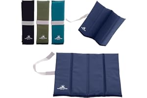 OUTDOOR WORLD BE ACTIVE Outdoor World Folding Sit Mat – Lightweight Waterproof Foam Seat Pad for Camping, Hiking, Festivals & Picnics – Compact Foldable Cushion for Outdoor, Stadiums & Garden Use