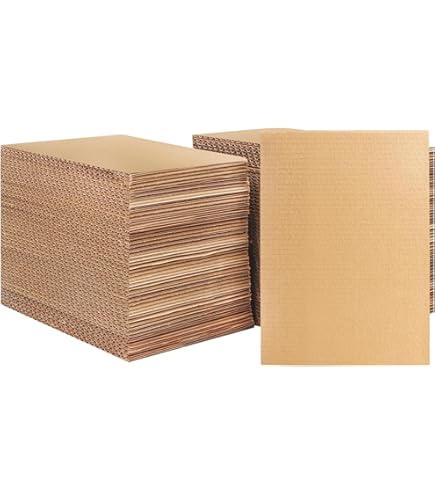 A3 Cardboard Pad | 3mm Kraft Brown | 420L X 297W (mm) 45pce Pack