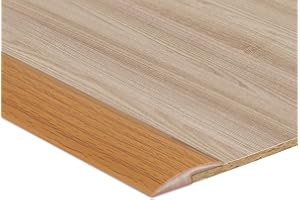 ZAYEJOD 2M Self Adhesive Carpet Edge Strip PVC Floor Transition Strips Laminate Door Threshold Strips Tile Edging Trim<5mm Threshold Transition,Yellow Wood Grain