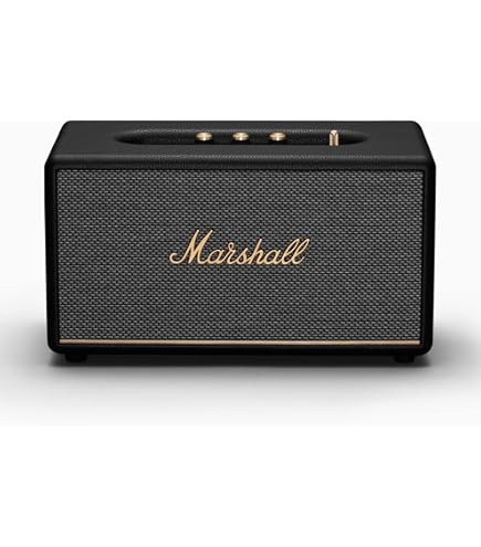 Marshall Woburn II Wireless Bluetooth Speaker - Black : Amazon.co