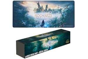 Harry Potter Hogwarts Legacy Gaming Mouse Pad Large Desk Mat 80 x 35cm Desk Protector Mat PC Laptop Keyboard Desk Accessories