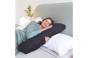 GROUNDLEVEL.CO.UK groundlevel Extra Warm Heated Teddy Fleece Cuddle Cushion Size Large 86 x 38 x 8 cms