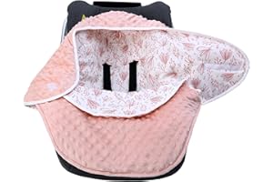 MIRACLE BABY winter baby swaddle blanket wrap for seat newborn Cotton 0-3 Months 0-12 Months for Boys Girls Universal