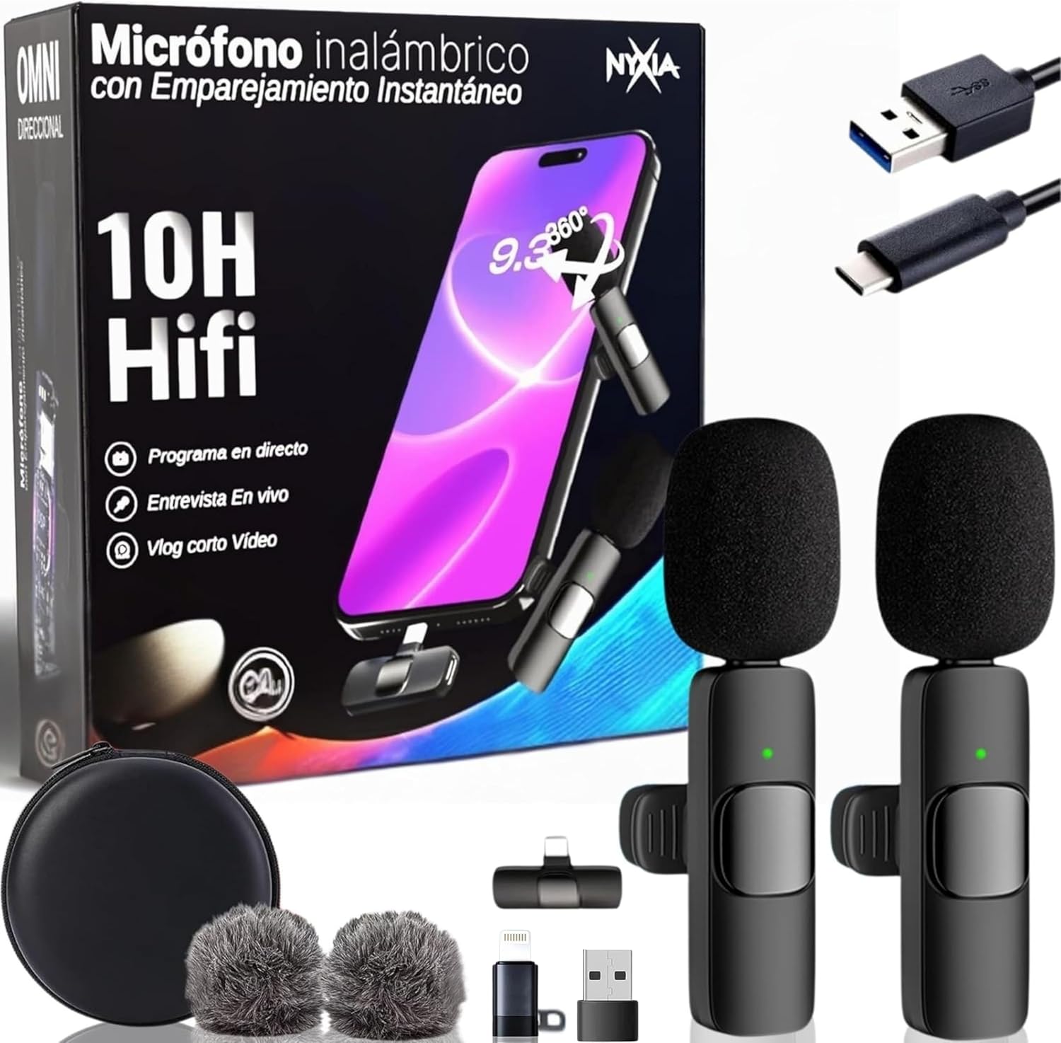 Guide d'Achat 2026 : Pourquoi Choisir le Nyxia 2 Pack Microfono Inalambrico Micr fono ?