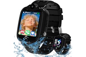 ELEJAFE GPS dla dzieci, 4G smartwatch dla dzieci, z funkcją połączeń głosowych, rozmów głosowych, SOS IP68