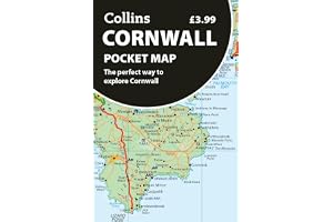 Cornwall Pocket Map: The perfect way to explore Cornwall