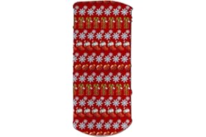 DEAD SET STUDIO Face Mask Christmas Pattern #1 Bandana Neck Warmer Snood Scarf Biker Multi Purpose Use Head Wrap Washable