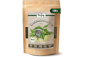 Biojoy BIO Nässelfrön, torkade, hela, 100 g | Nässla, perfekt för örtte, mat eller odling, Urtica dioica L.