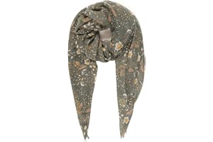 MELIFLUOS DESIGNED IN SPAIN Pañuelos Fular Foulard Mujer Bufandas Estampado Diseño Español 100% Viscosa