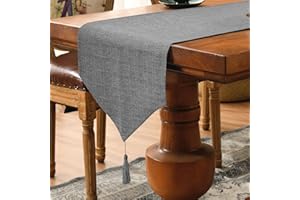 SEASHORE TREE Runner per Cucina Impermeabile Runner Tavolo Moderno per Casa Natale Festa