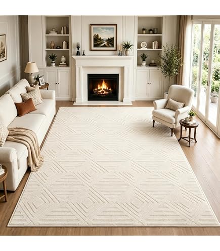 IKEA ENGELSBORG Rug, Low Pile, 160x230 cm, Beige : Amazon.co.uk