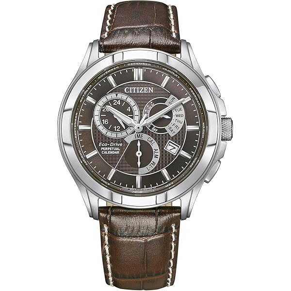 Citizen Leather Eco-Drive Analog Black Dial Men's Watch-Bu2013-08E : Amazon. in: Fashion