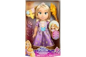 Disney Princess Rapunzel capelli magici che si illuminano davvero, adatto per le bambine ed ottima come idea regalo, dai 3 anni si su