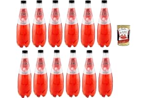 ‎ITALIAN GOURMET E.R. San Benedetto Ginger Zero PET Aperitivo ohne Zucker 12x 0,75l Softdrink, Erfrischend Aperitiv-Aperif Sugarfree + Italian Gourmet Polpa 400g