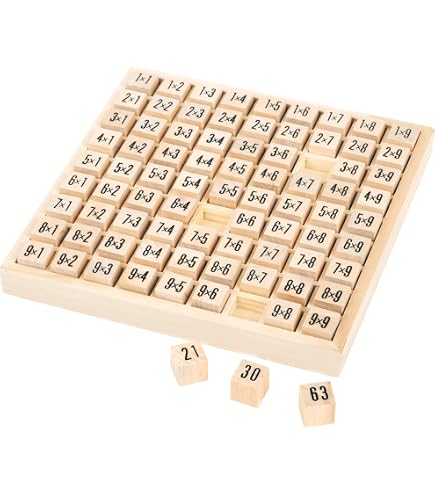Jouet Mathématiques Montessori - Jeu Éducatif en Bois pour Enfant 3-6 Ans