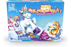 GAMES Hasbro Gaming Non Calpestarla! Edizione Unicorno, Multicolore, E2645457, Esclusivo Amazon