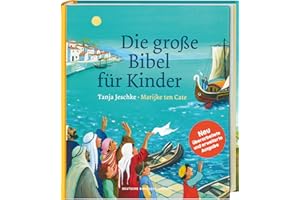 Die große Bibel für Kinder. Von der Schöpfungsgeschichte bis zum Pfingstwunder: 36 Bibelgeschichten mit doppelseitigen Bildern & leicht verständlichen Texten zum Vorlesen für Kinder ab 4 Jahren