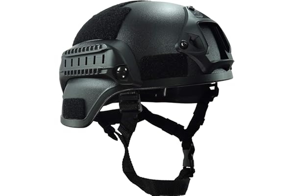 Casque de Paintball Airsoft Tactique de Style Mich 2000 avec Support NVG et Rail latéral pour Paintball Airsoft