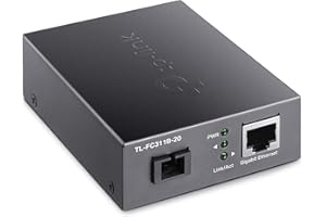 TP-Link Gigabit WDM Media Converter, Auto-negotiation, Extends fiber distance up to 20 km (TL-FC311B-20)