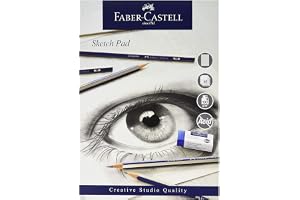 Faber-Castell Creative Studio skissblock, A4 100 g/m² block med 50 ark