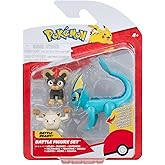 Pok&eacute;mon Vaporeon, Litleo ve Mankey ile Savaş 3 Fig&uuml;r Seti, Eklemli, Yaş 4+ Koleksiyoncu Hediyesi
