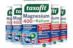 ‎TAXOFIT taxofit Magnesium + Kalium Tab 5 x 30 St.