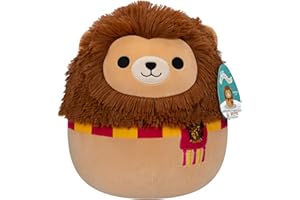 Squishmallows SQWB00065 - Peluche Oficial de Harry Potter Gryffindor, 25 cm, Peluche Supersuave