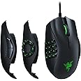 Razer Naga Trinity - Modular Wired Gaming Mouse (3 Interchangeable Side Plates, 16,000 DPI 5G Optical Sensor, Up to 19 Progra
