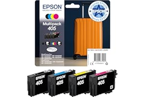 Epson Trolley Serie 405, Multipack 4 Colori DURABrite Ultra Ink, Nero, Ciano, Magenta, Giallo