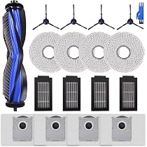 Set Accessori Ricambio Per Ecovacs Deebot M82: 4 Spazzole Laterali E 2 Filtri Anti-Polvere, Parti Di Ricambio Di Alta Qualità Per Robot Aspirapolvere - 3