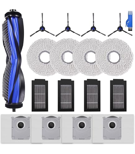 16 Pezzi Spazzola Laterale A 3 Bracci Adatta Per La Sostituzione Dell Robot Smart Sweeping~p118803056