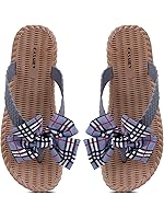 CASSIEY Fashion Slippers For Women Slipper fancy Design Slip on Flats- Grey