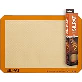 Silpat Backmatte Premium Antihaft-Silikon-Backmatte 11-5/8" x 16-1/2" schwarz