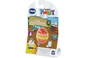 VTech - RockIt TWIST - Jeu SOS Animaux détectives, jeu console éducative – Version FR
