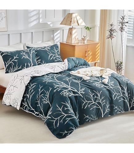 Blauwe Honingraat Dekbedovertrek Lightning Geometrische Honingraat Beddengoed Set Zeshoekige Dekbed Cover voor Kinderen Jongens Meisjes Geometrische Sprei Cover Bijenkorf Ademend Decor 3 Stks Super King
