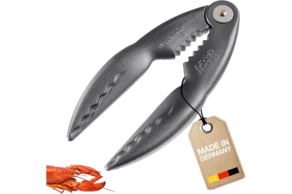 Westmark Casse-Homard Cracky Black Edition – Pinces à Homard Innovantes pour Homards, Crabes et Fruits de Mer – Anthracite