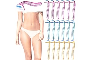 HONOSON 16 Stück Bikini Rasierer T Typ Schönheit Rasierer Kleine Damen Rasierer Schamhaar Entfernung Einweg Rasierer Manueller Bikinis Rasierer für Körper Kosmetik Werkzeug
