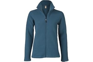 Engel Veste en Polaire pour Femme - 100% Laine Vierge (Ebc), Taille 34/36 À 46/48