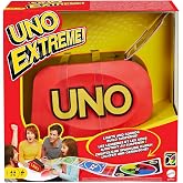 Mattel Games UNO Extreme - Juego de Cartas Familiar con Lanzador - con Luz…