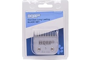 HQRP Clipper Animaux Taile 5 Compatible Compatible avec Oster A5 / A-5 Turbo 2-Vitesses 078005-314-002 / Golden A5 / Turbo A5 pour Animaux sous-Verre