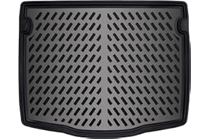 ELMASLINE Alfombrilla de goma 3D para maletero de Ford KUGA 3 (III) 2019-2026, borde extra alto de 5 cm