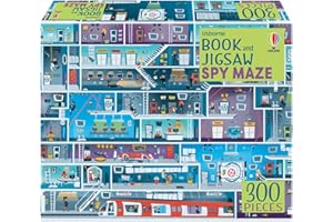 Usborne Book and Jigsaw Spy Maze