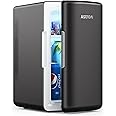 AstroAI Mini Fridge 6 Litre / 8 Can | Cooler and Warmer | AC/DC | Small Fridge for Bedrooms, Car, Drinks, Beauty, Skincare, Travel(Black)