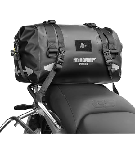 ROCKBROS Dubbele Motorzadeltassen Fietstassen 100% Waterdichte Motortas ca. 62L
