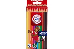 FC Bayern München Children's Colouring Pencils Set of 12