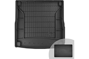 FROGUM ProLine 3D Esclusivo Tappetino Vasca Baule Bagagliaio in gomma perfetto per Audi A4 B9 Allroad 2015-2023 | Comodo organizzatore | Bordi più alti