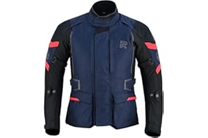 RAXUS FORCE VESTE DE MOTO HOMME HIVER IMPERMÉABLE Homologuée CE