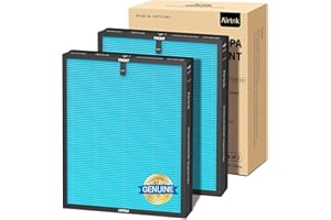 Filtro di ricambio HEPA adatto al purificatore d'aria AP2301 Airtok, carbone attivo ad alta efficienza, rimuove polline, polvere, forfora di animali e altri allergeni
