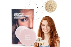 ‎VIOLA HOUSE VIOLA HOUSE Freckle Stamp Pen, Flüssig Freckle Pen Natürlich Sommersprossen Makeup, Wasserfest Lang Anhaltend Schnell Trocken Small Spot Freckle Schminkstift. 20g (Hellbraun)